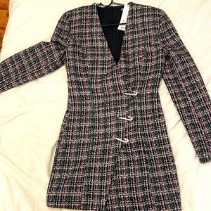 Zara Blazer Dress - SAFETY PIN DETAIL - Never worn w/ tags